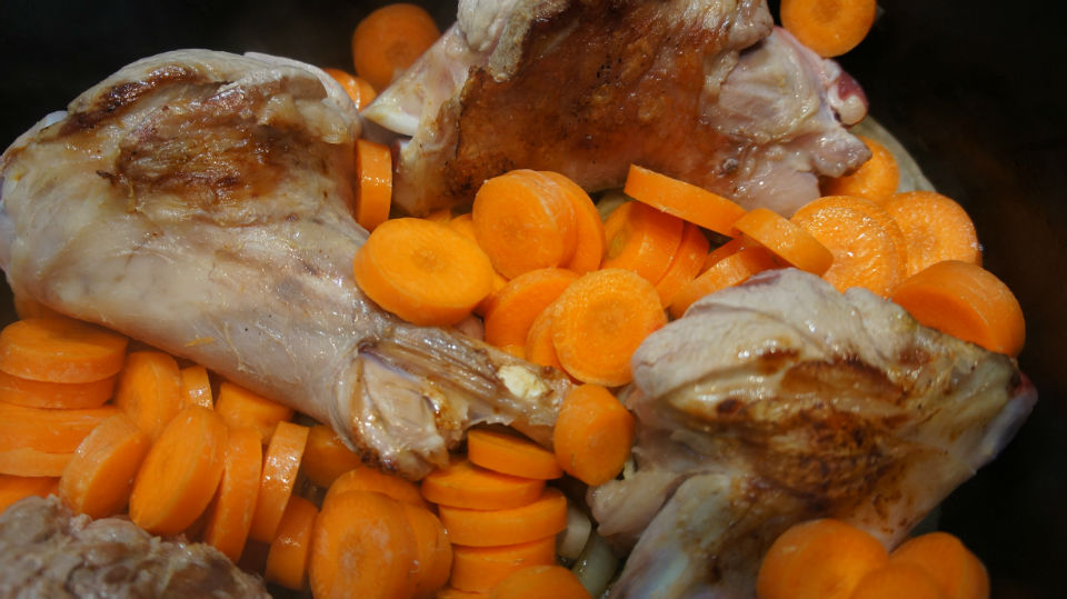 carottes poulet plat