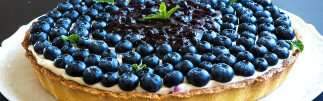 Tarte aux myrtilles