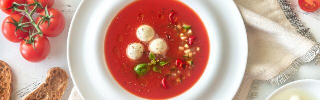 Soupe rouge tomate