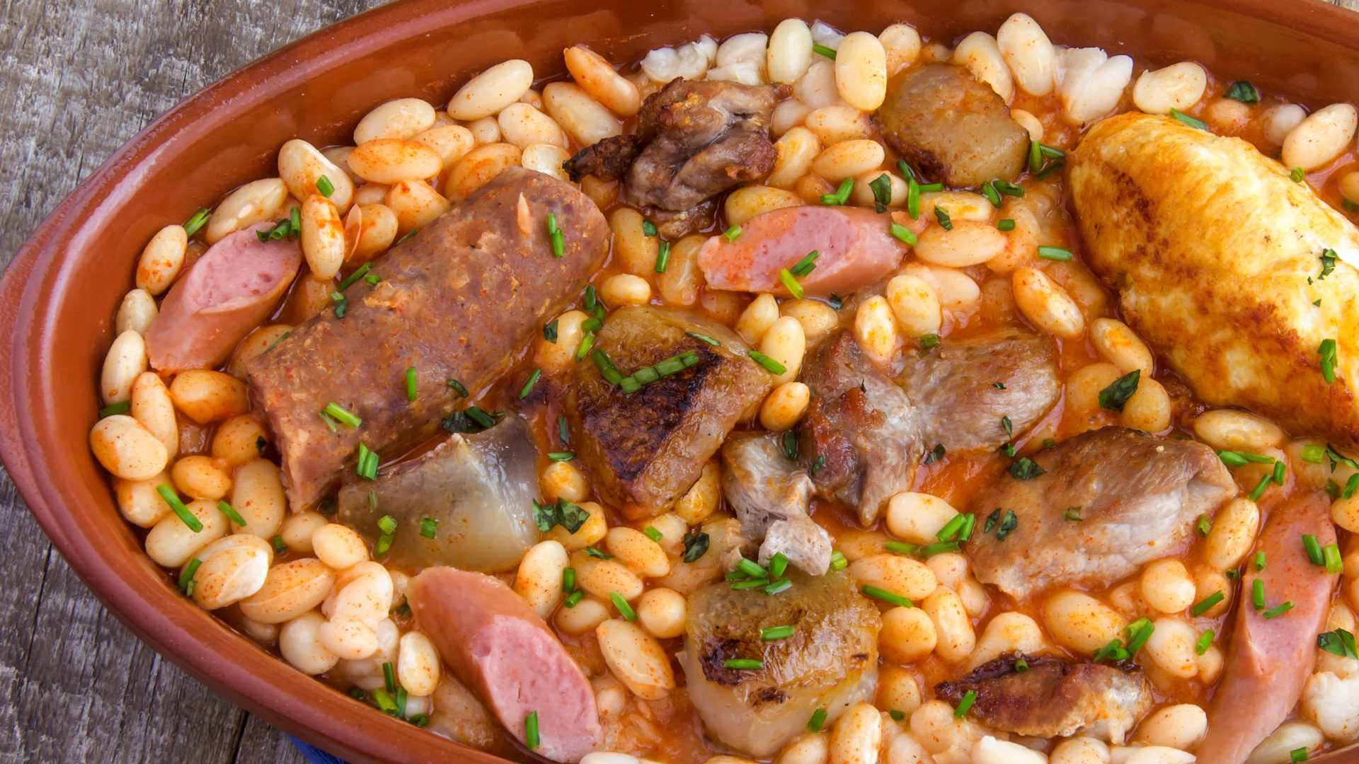 Plat de cassoulet