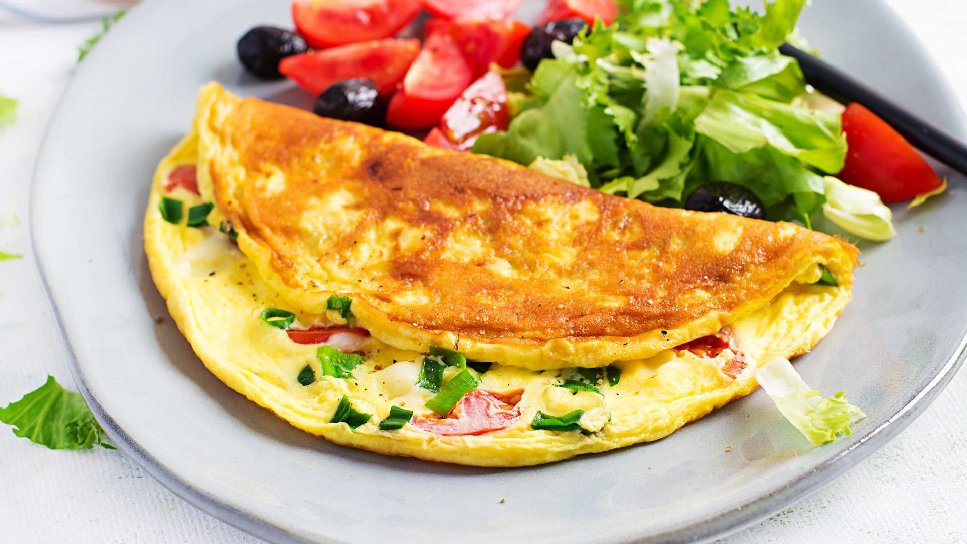 Omelette aux légumes